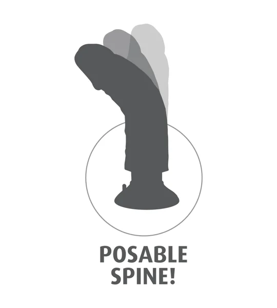King Cock Vibrating With Balls 9 Inches