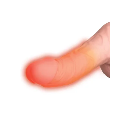 Pipedream - King Cock Plus - 7.5" Thrusting Cock with Balls - Brown