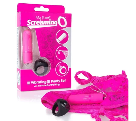 Screaming O My Secret Remote Panty Set
