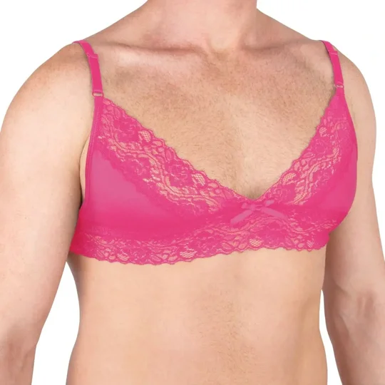 Prowler Pink Lace Bra