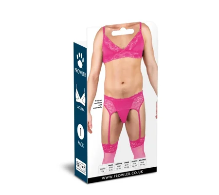 Prowler Pink Lace Bra