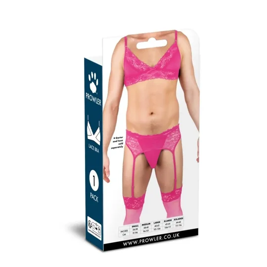 Prowler Pink Lace Bra