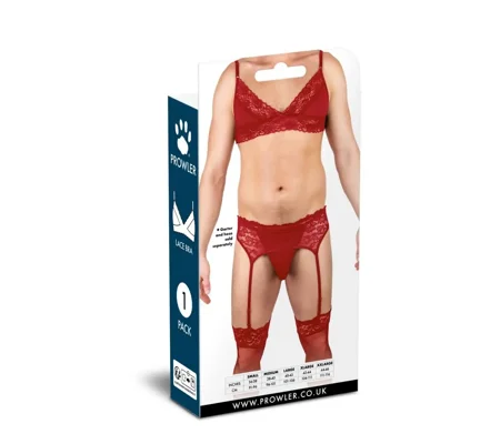 Prowler Red Lace Bra