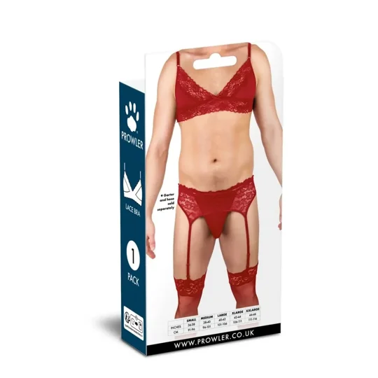Prowler Red Lace Bra