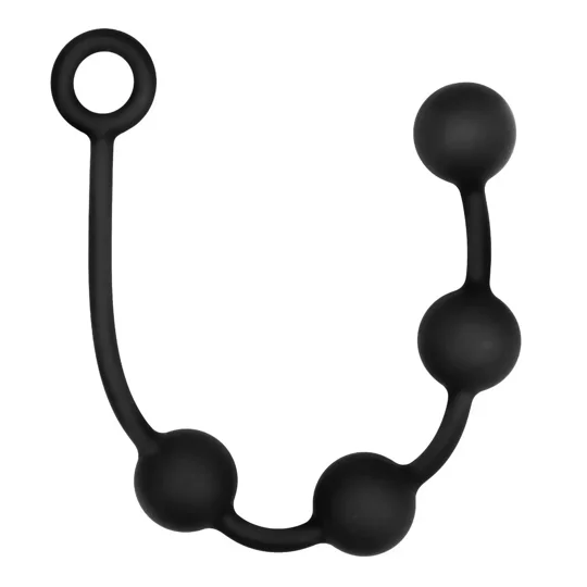 Prowler RED Large Silicone Anal Beads