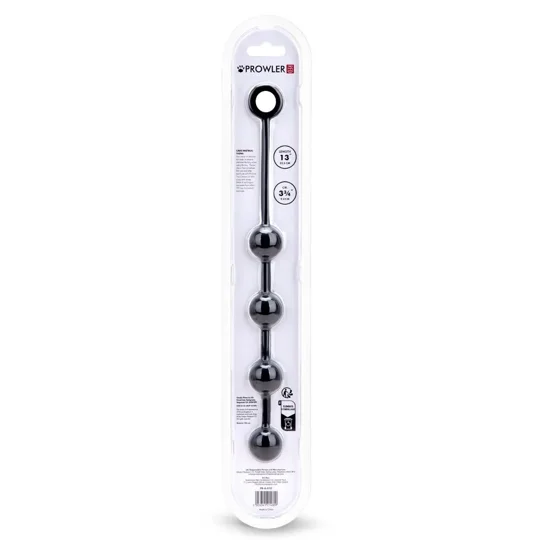 Prowler RED Large Silicone Anal Beads
