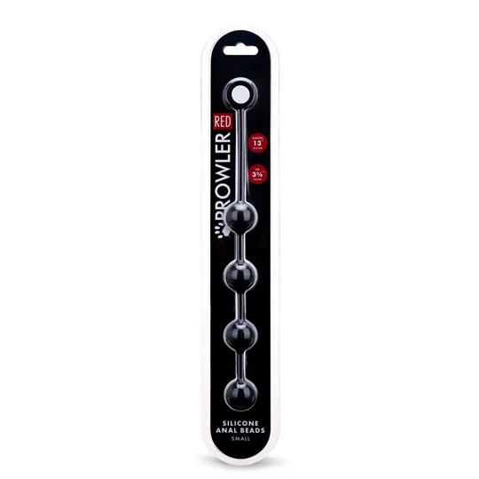 Prowler RED Large Silicone Anal Beads