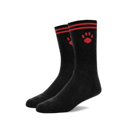 Prowler RED Crew Socks Black Red