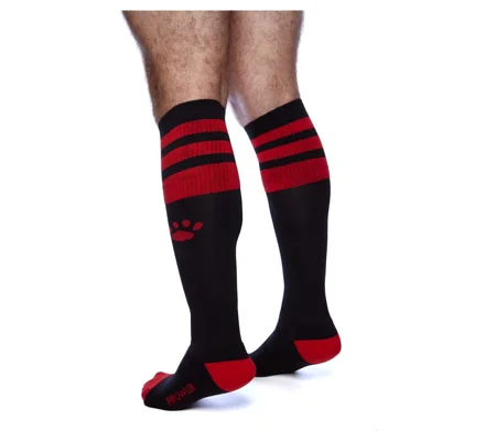Prowler RED Football Sock Black/Red