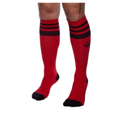 Prowler RED Football Sock Red/Black