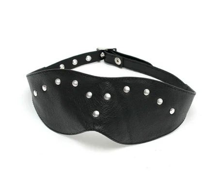 Leather Blindfold Mask