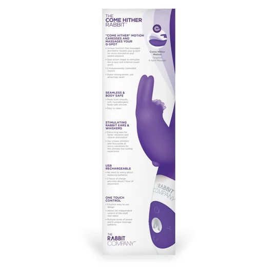 The Rabbit Company The Come Hither Rabbit Purple