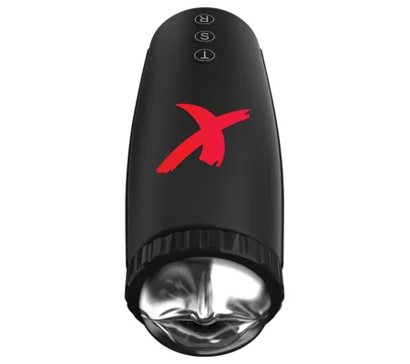 Pipedream - PDX Elite - Moto-Bator - Clear/Black