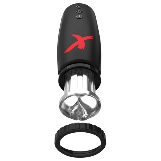 Pipedream - PDX Elite - Moto-Bator - Clear/Black