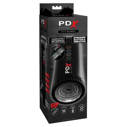 Pipedream - PDX Elite - Moto Blower - Black