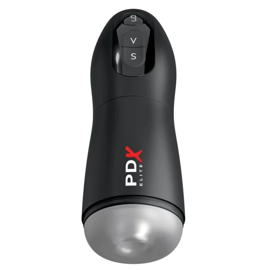 Pipedream - PDX Elite - Suck-O-Matic - Frosted/Black