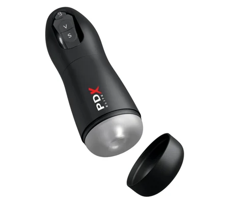 Pipedream - PDX Elite - Suck-O-Matic - Frosted/Black