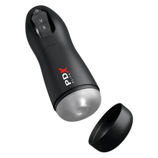 Pipedream - PDX Elite - Suck-O-Matic - Frosted/Black