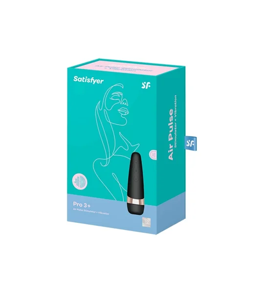 Satisfyer Pro 3 Plus Vibrator Black/Gold