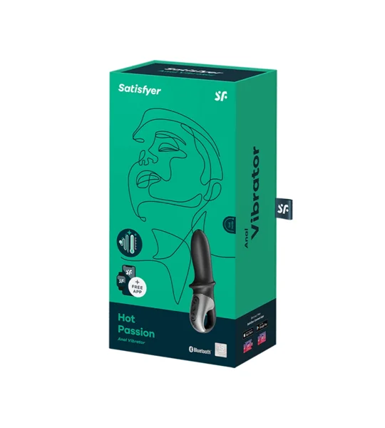 Satisfyer Hot Passion Anal Vibrator Black