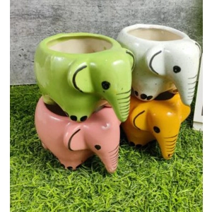 Baby Elephant Pot