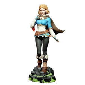 1/8 Scale 3D Printed Princess Zelda Statue – Perfect for Collectors and Fans 1/8 Scale 3D Printed Princess Zelda Statue – Perfect for Collectors and Fans