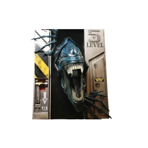 3D PRINTED 1/4 SCALE Queen Alien Xenomorph Wall Sculpture 3D PRINTED 1/4 SCALE Queen Alien Xenomorph Wall Sculpture