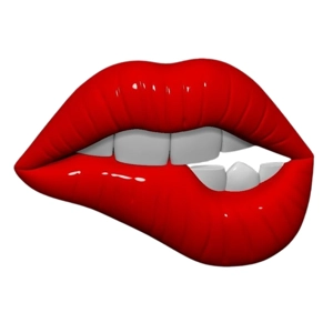 3D Printed Lips Wall Decor