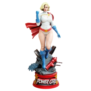 3D Printed 1/8 Scale Power Girl Kara Zor-L Statue - Fully Assembled and Painted 3D Printed 1/8 Scale Power Girl Kara Zor-L Statue - Fully Assembled and Painted