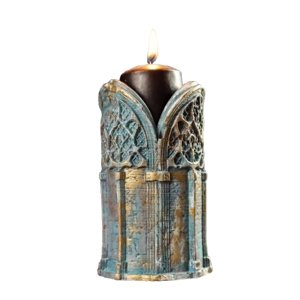 3D Printed Gothic Candle Holder