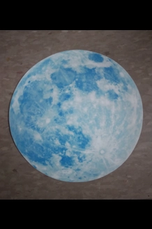Moon wall decor (Glow in the dark)