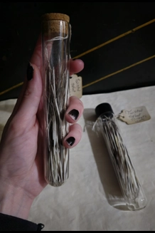 Lg Porcupine Quill Vial Lg Porcupine Quill Vial