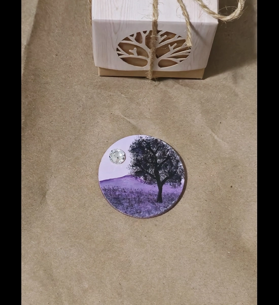 Purple Dusk (With Crystal)