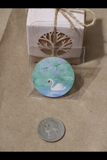 Pastel swan lake Pastel swan lake