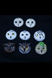 Owl Head Pendants
