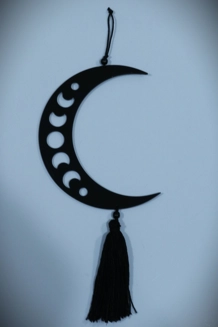 Black Moon Wall Decor