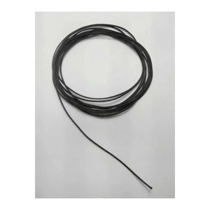 Black String. pre Cut. Waxed 24 inches.  (5)