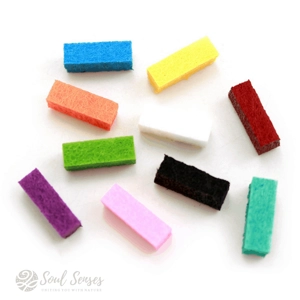 Essential Oils Diffuser Pendant Refill Pads – Rectangular  (10)