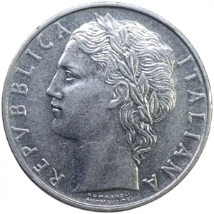 1966  Italy 100 lire,