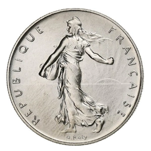 1969  France 1 franc,