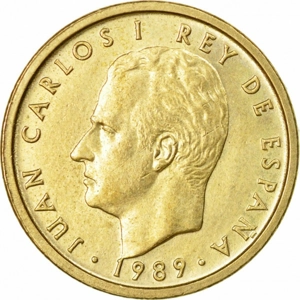 Spain 100 pesetas, 1989