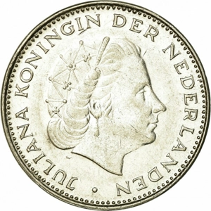 1978   Netherlands 2½ gulden,