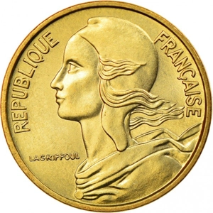 1966 France 5 centimes,