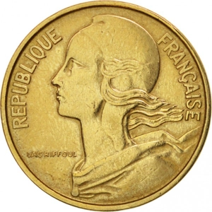 1967  France 10 centimes,