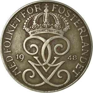 Sweden 5 öre, 1948