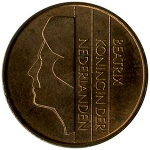 Netherlands 5 cents, 1986