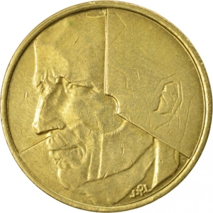 Belgium 5 francs, 1986  - 'BELGIQUE'