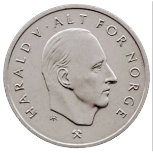 Norway 1 krone, 1992