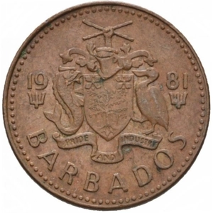 Barbados 1 cent, 1981