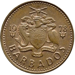 Barbados 1 cent, 1978